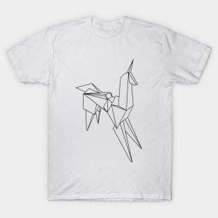 origami unicorn T-Shirt